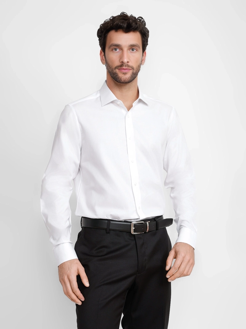 CAMISA HOMBRE TRIAL ALGODÓN MANGA LARGA - 1