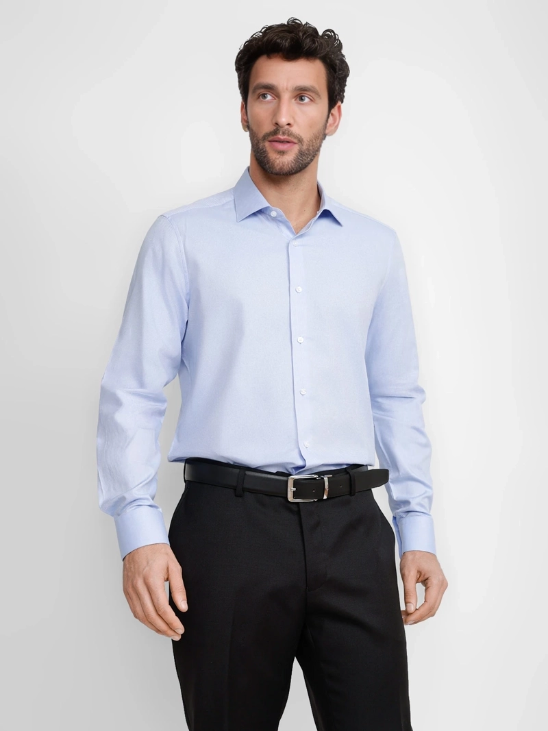 CAMISA HOMBRE TRIAL ALGODÓN MANGA LARGA - 1