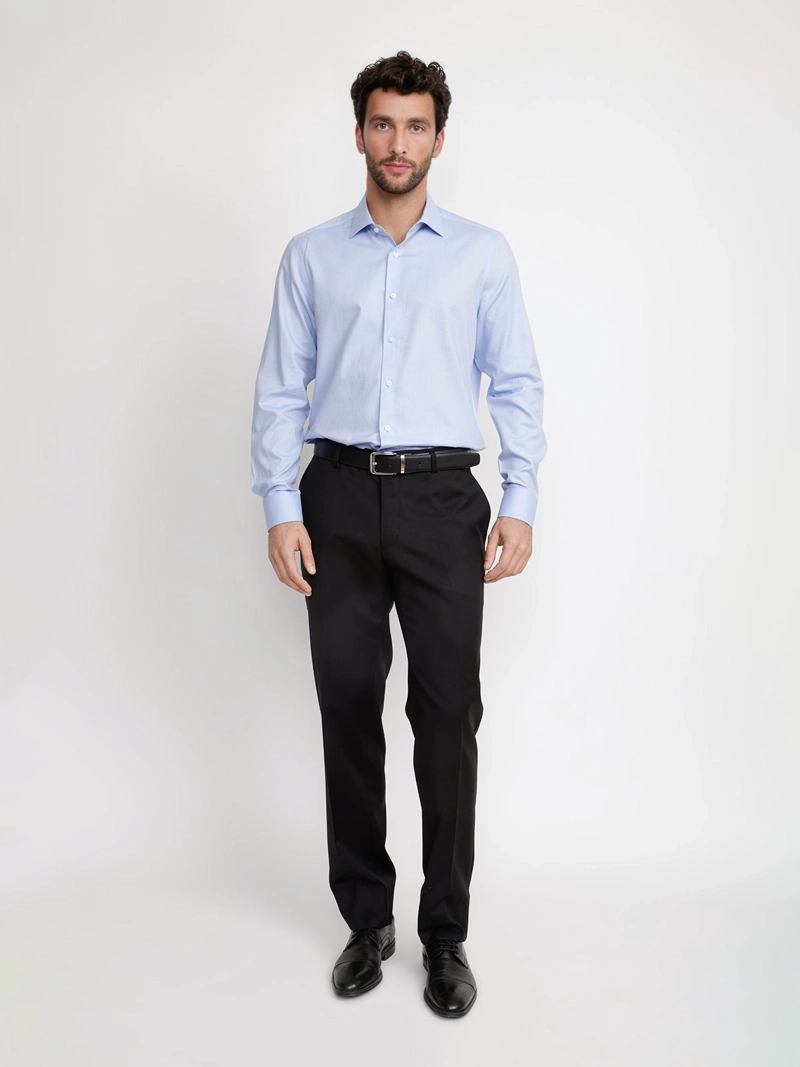 CAMISA HOMBRE TRIAL ALGODÓN MANGA LARGA - 4