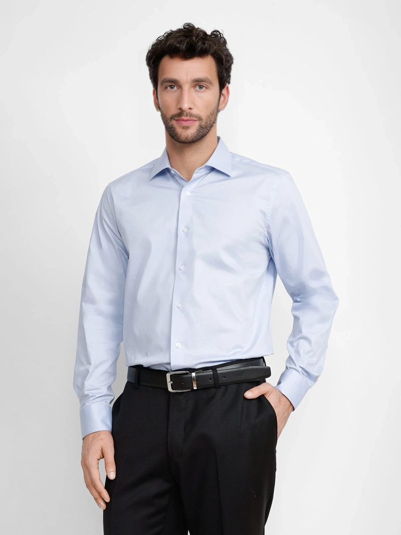 CAMISA HOMBRE TRIAL ALGODÓN MANGA LARGA DYNAMIC - 1