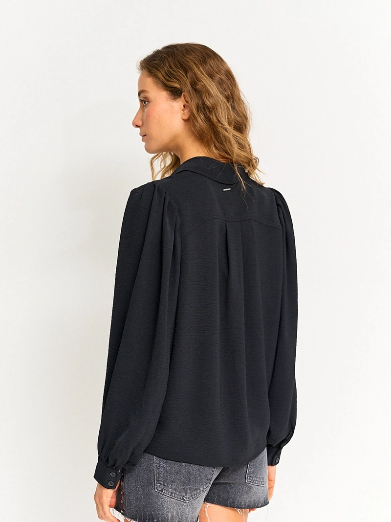 BLUSA MUJER BARBADOS MANGA LARGA FLUIDA - 2