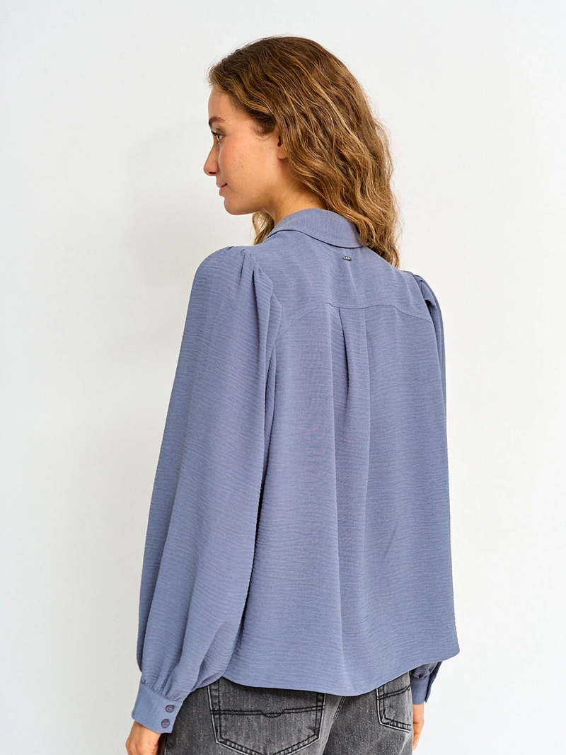 BLUSA MUJER BARBADOS MANGA LARGA FLUIDA - 2