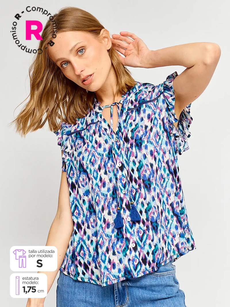 TATIENNE BLUSA MUJER TATIENNE SIN VUELOS VUELOS