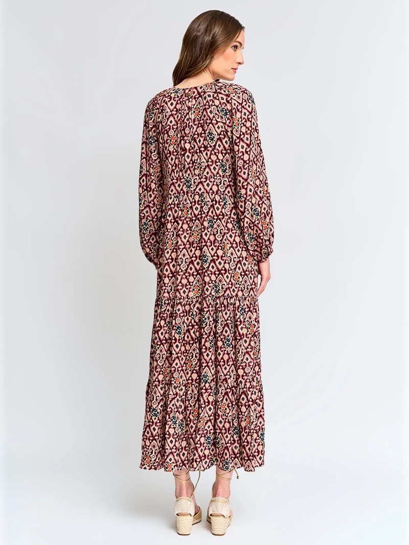 VESTIDO MUJER TATIENNE LARGO ESTAMPADO - 3