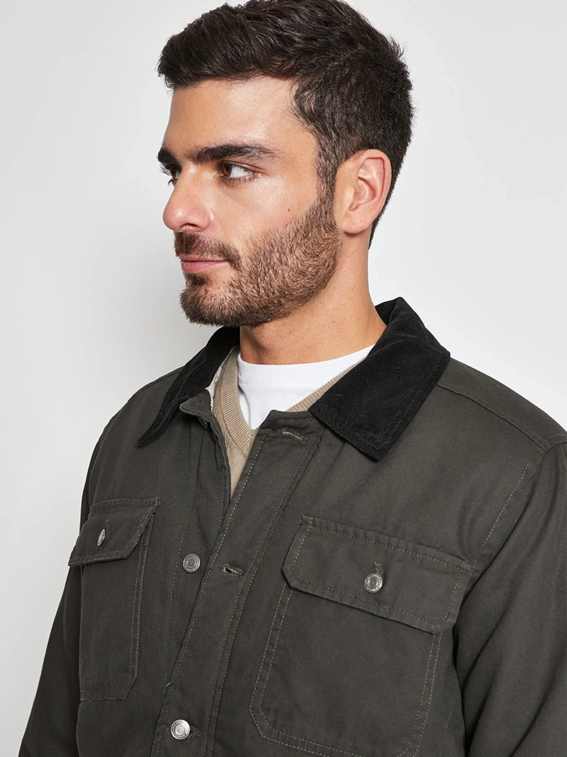 CHAQUETA HOMBRE KENNETH STEVENS ALGODÓN  - 3