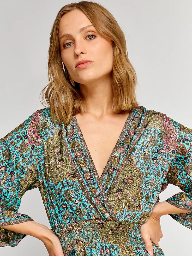 VESTIDO MUJER TATIENNE LARGO ESTAMPADO - 4