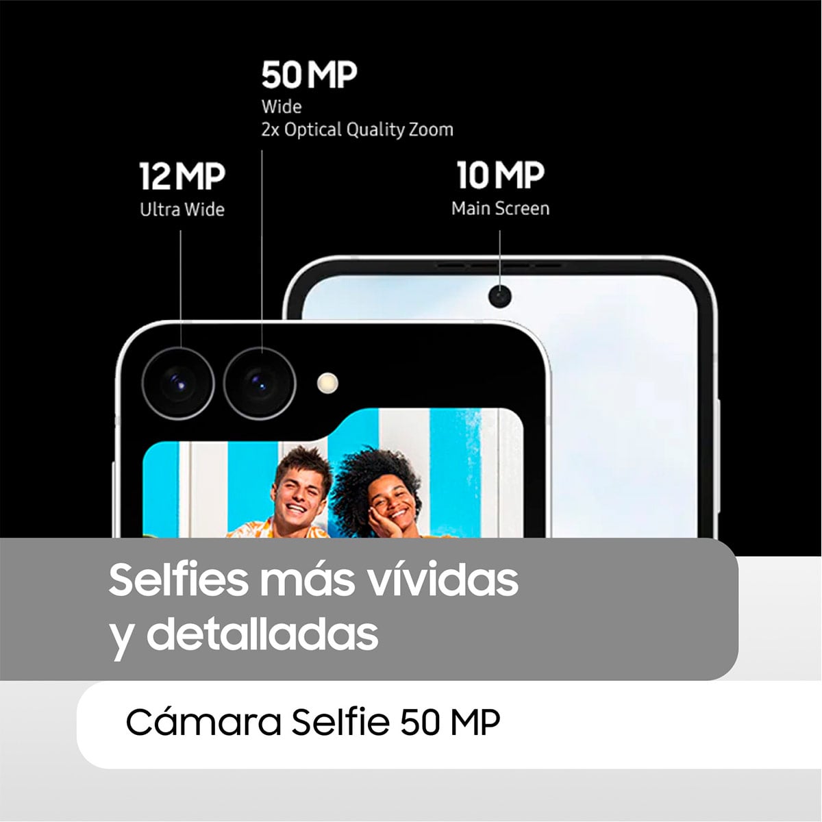 SMARTPHONE SAMSUNG GALAXY FLIP 7 FE 128GB 8GB 50MP 6.7” - 7