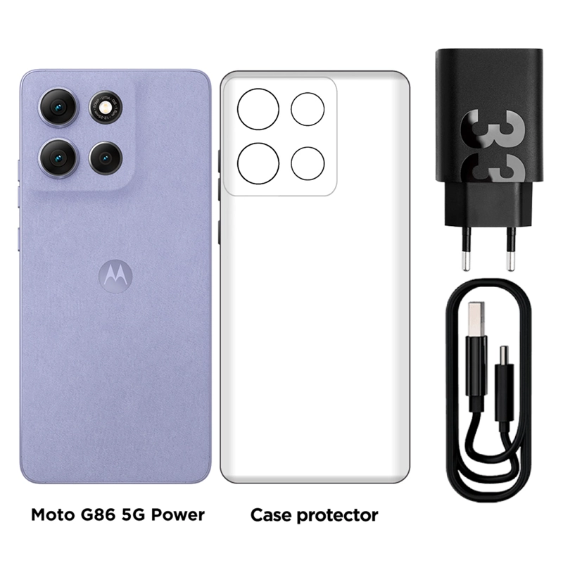 SMARTPHONE MOTOROLA MOTO G86 POWER 5G 256GB 8GB RAM 50MP 6.6” - 6