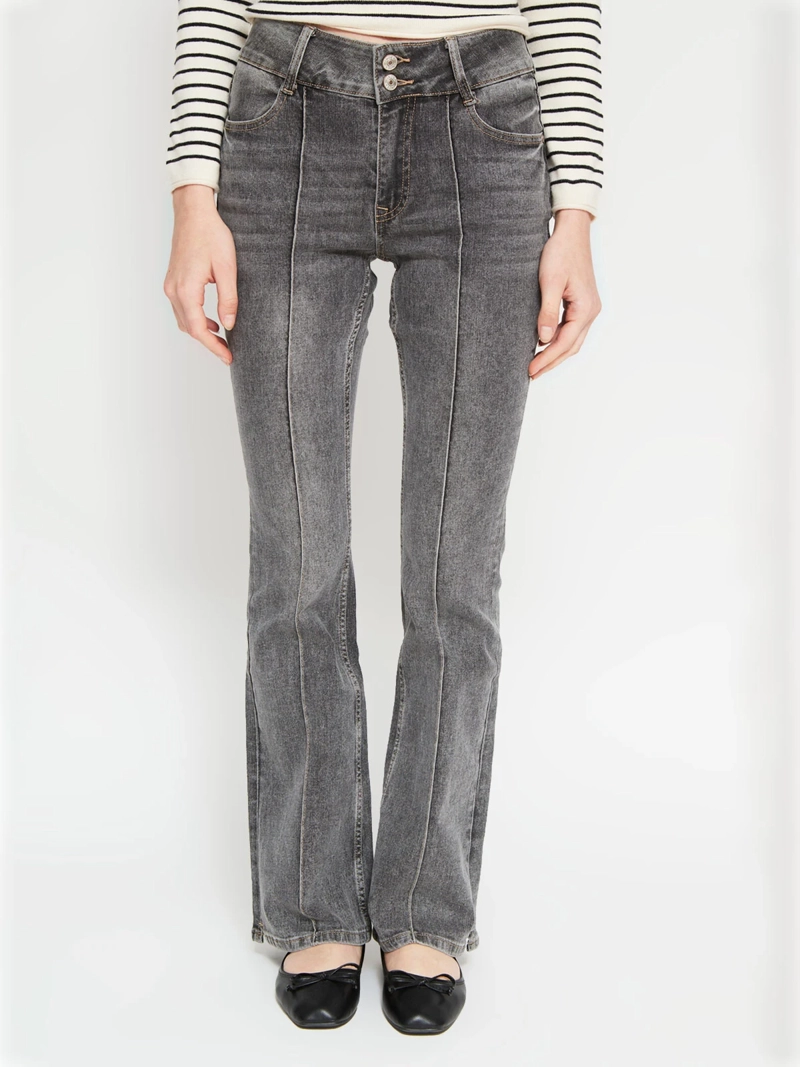 JEANS MUJER INDEX ALGODÓN FLARE - 2