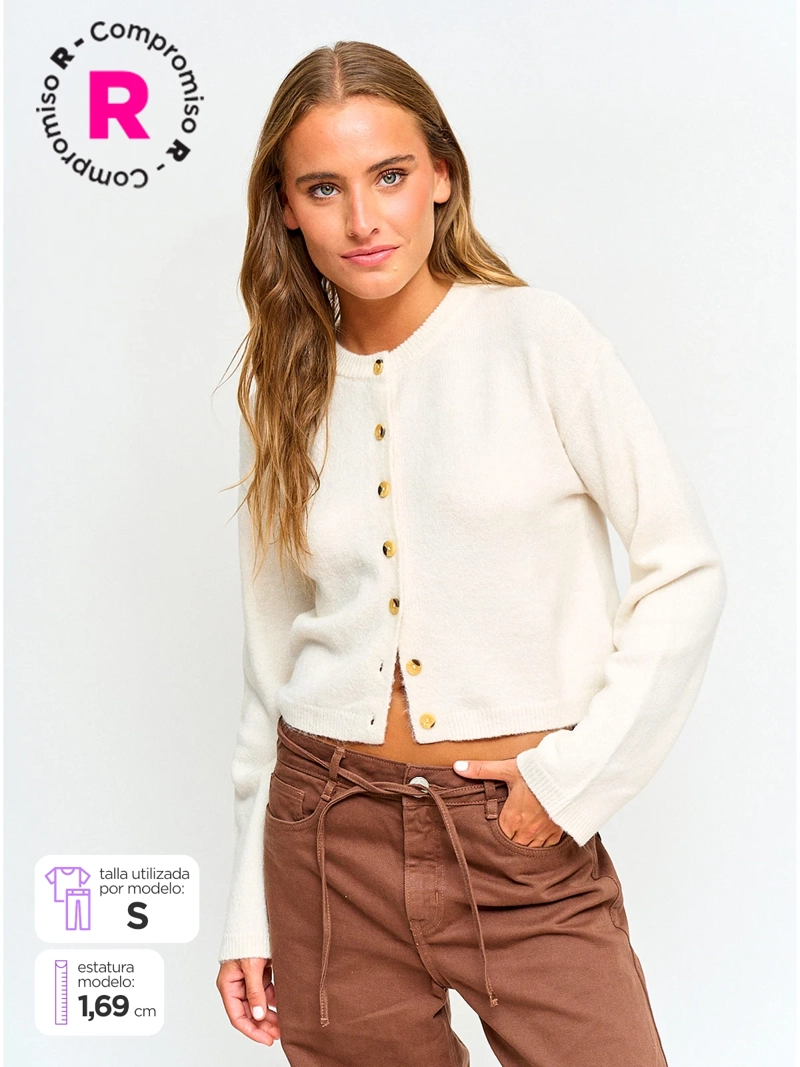 CARDIGAN MUJER INDEX BÁSICO - 1