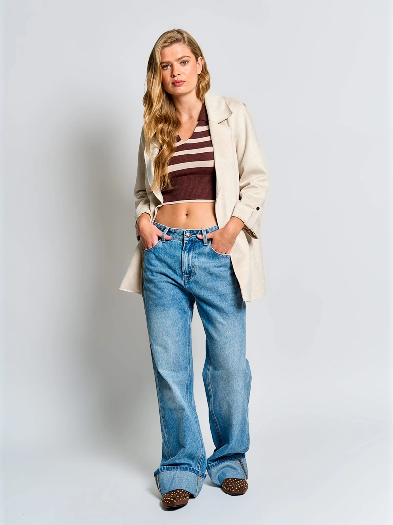 BLAZER MUJER INDEX EFECTO PIEL - 4