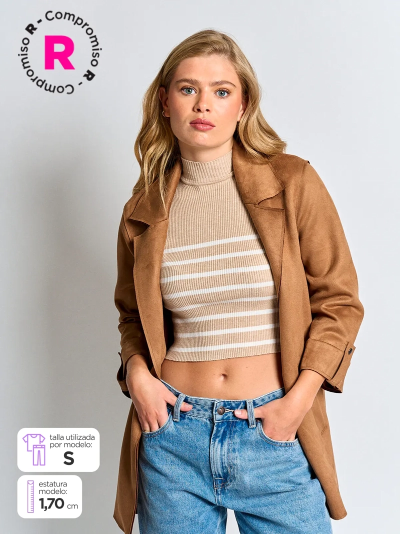 BLAZER MUJER INDEX EFECTO PIEL - 1