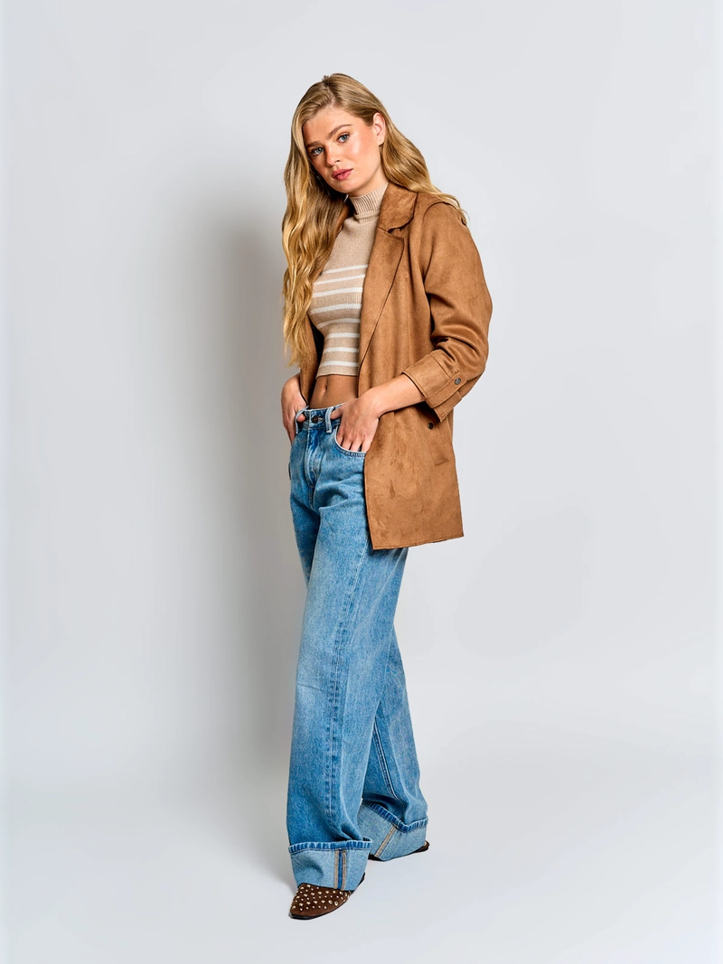 BLAZER MUJER INDEX EFECTO PIEL - 4