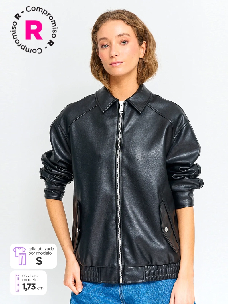 CHAQUETA MUJER INDEX EFECTO PIEL - 1