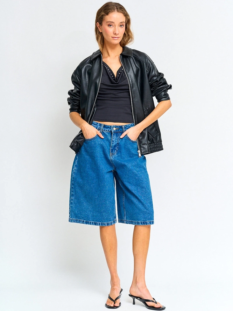 CHAQUETA MUJER INDEX EFECTO PIEL - 4