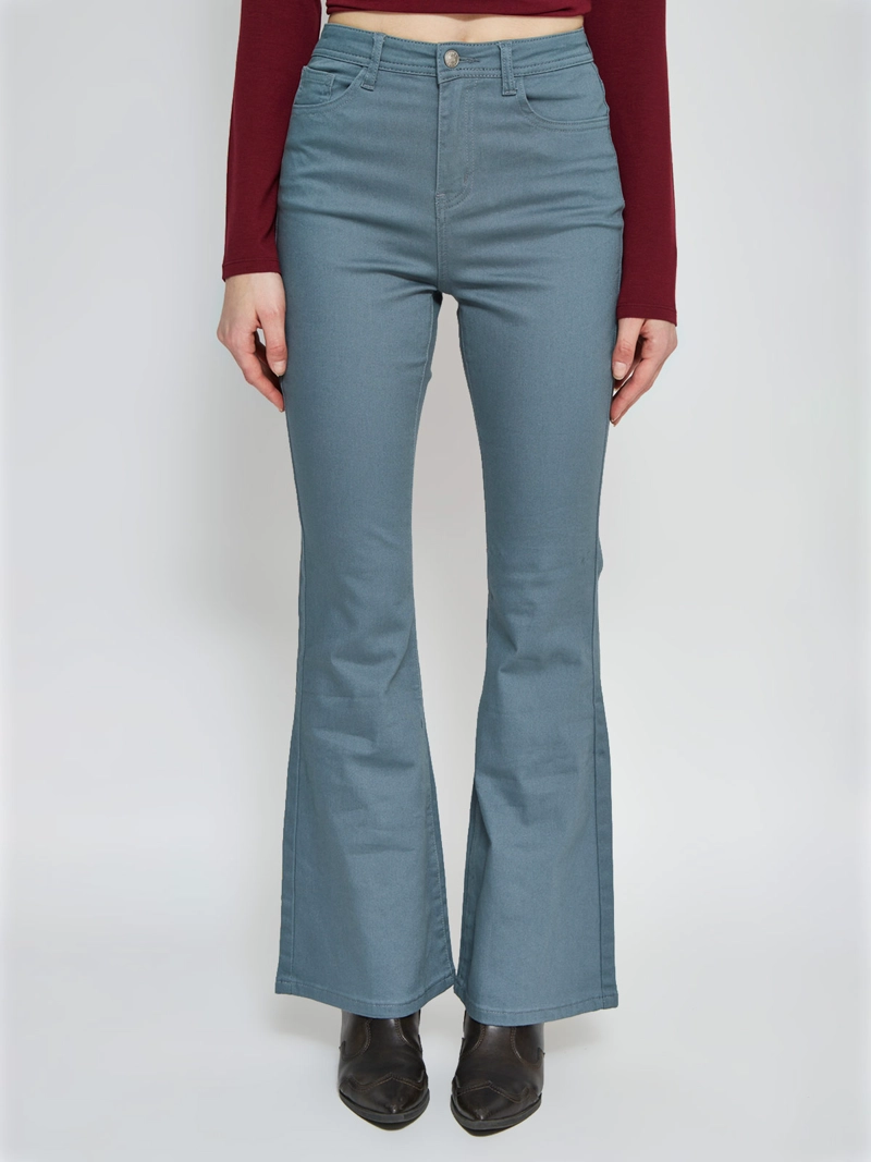 JEANS MUJER INDEX ALGODÓN FLARE - 2