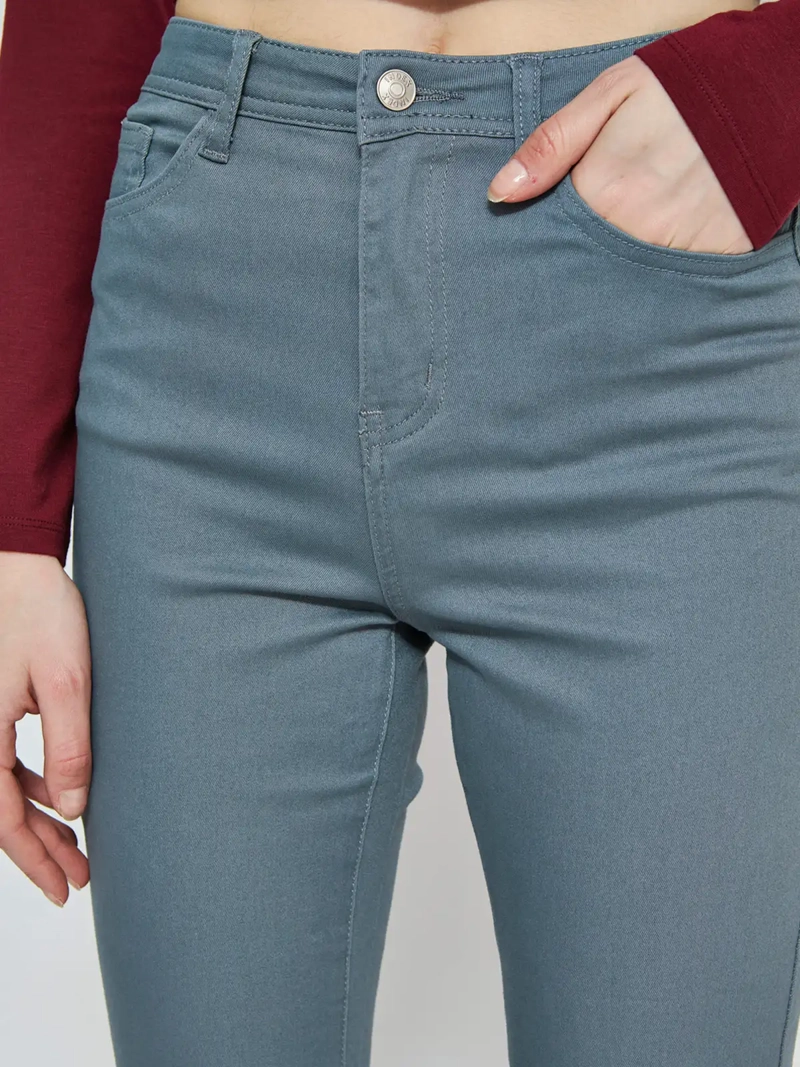 JEANS MUJER INDEX ALGODÓN FLARE - 4
