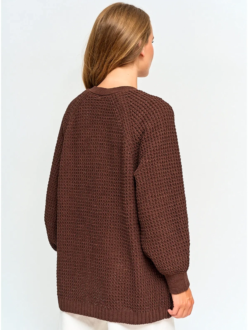 CARDIGAN MUJER INDEX CHENILLE - 2