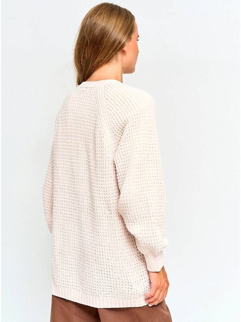 CARDIGAN MUJER INDEX CHENILLE - 2