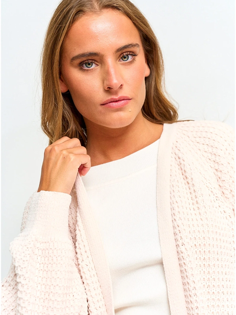 CARDIGAN MUJER INDEX CHENILLE - 3