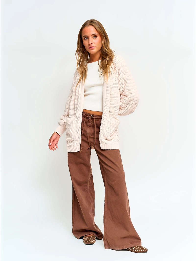 CARDIGAN MUJER INDEX CHENILLE - 4