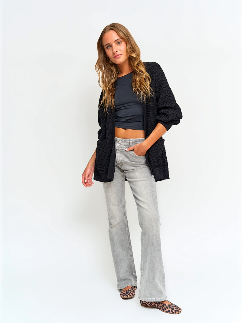 CARDIGAN MUJER INDEX CHENILLE - 4