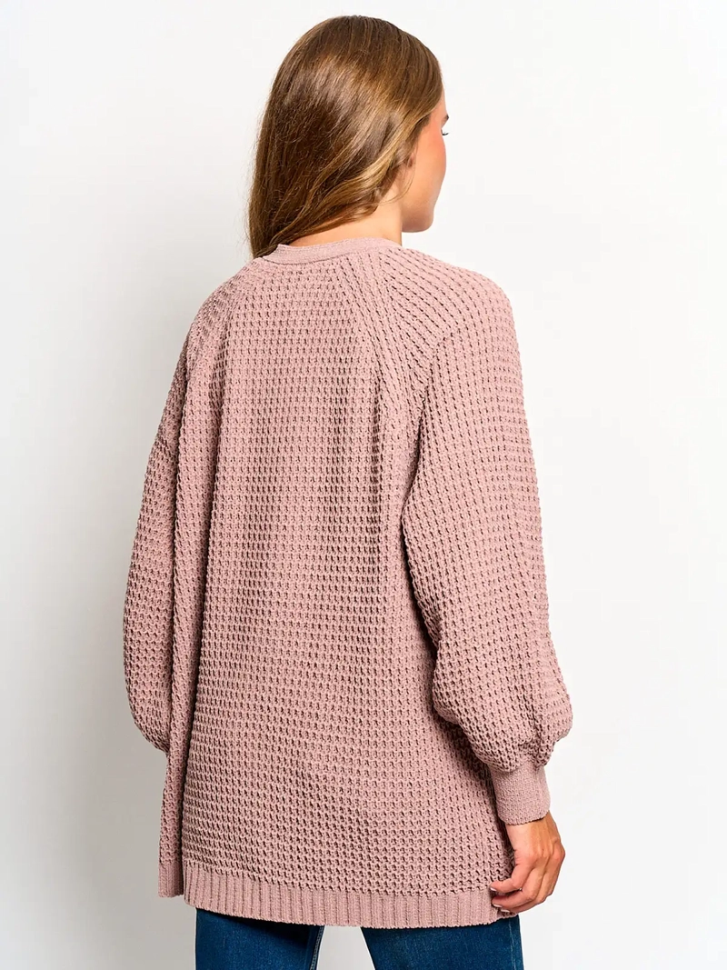 CARDIGAN MUJER INDEX CHENILLE - 2