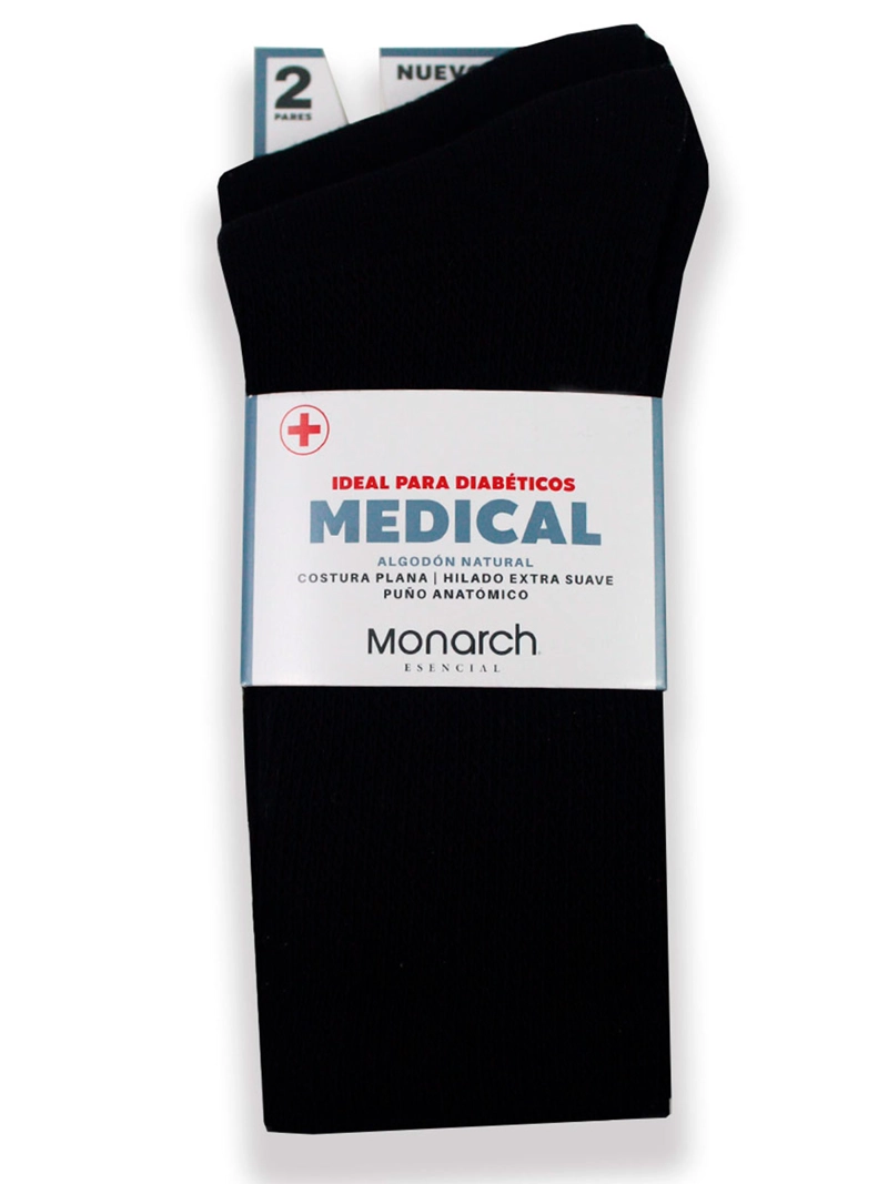 PACK 2 CALCETINES MONARCH DIABÉTICO EXTRA SOFT - 4