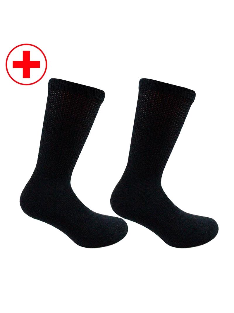 CALCETINES MONARCH PACK X2 ALGODÓN DIABÉTICO - 1