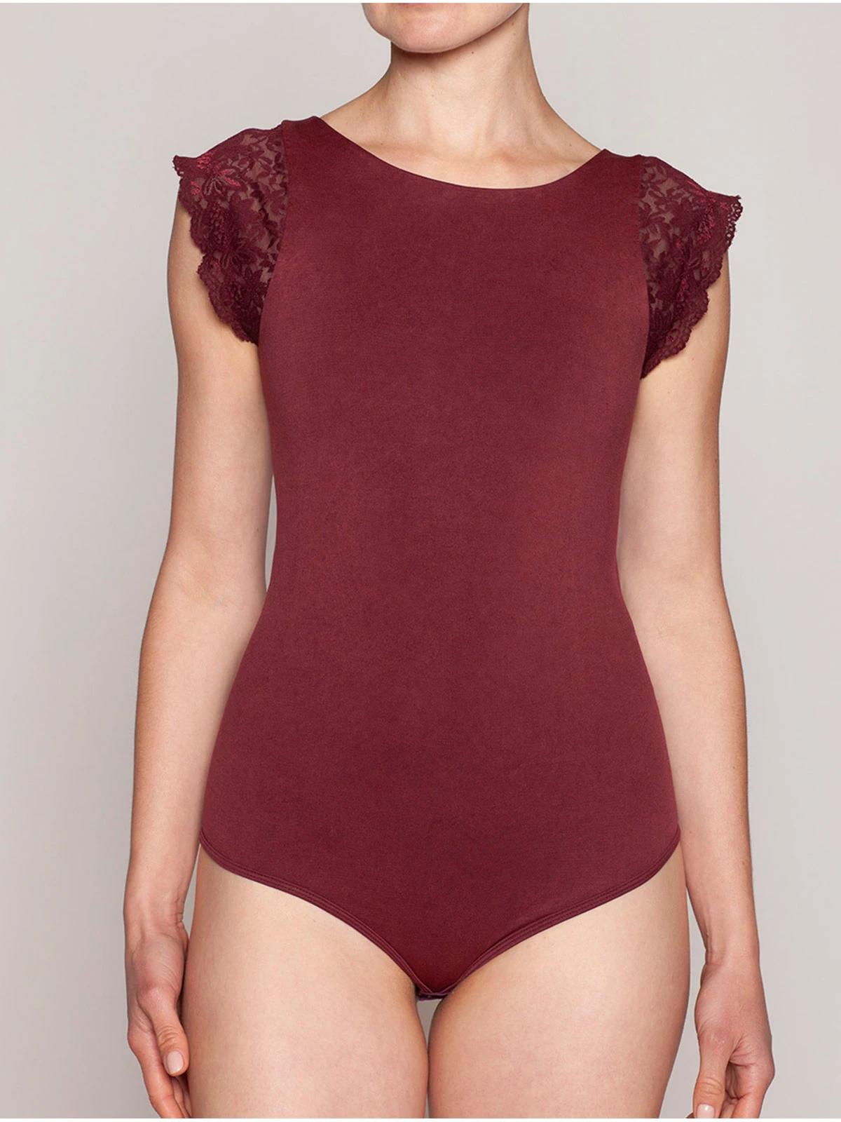 BODY MUJER MONARCH ESCOTE REDONDO - 1