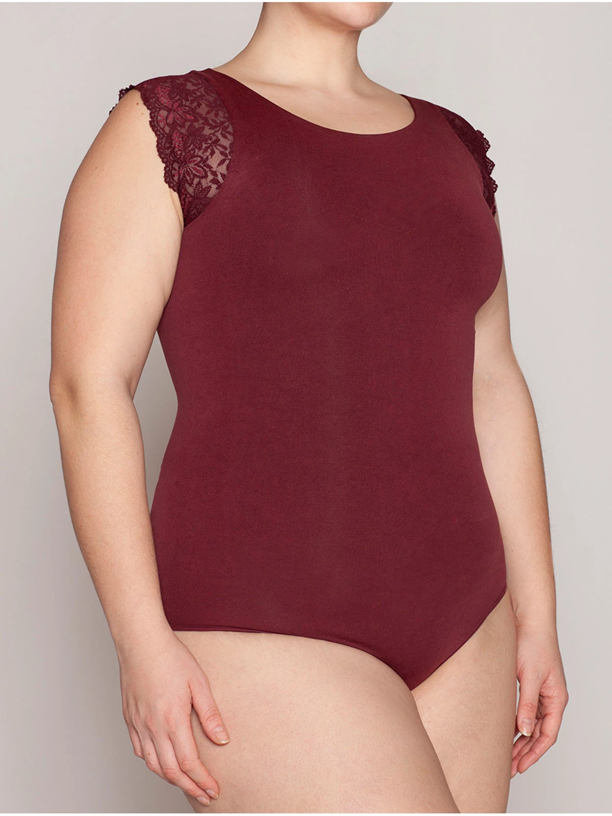 BODY MUJER MONARCH ESCOTE REDONDO - 5