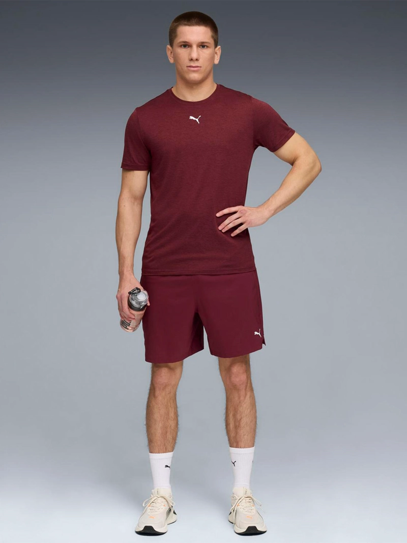POLERA MANGA CORTA HOMBRE PUMA TRAIN ALL DAY ESSENTIALS JASPEADA - 5