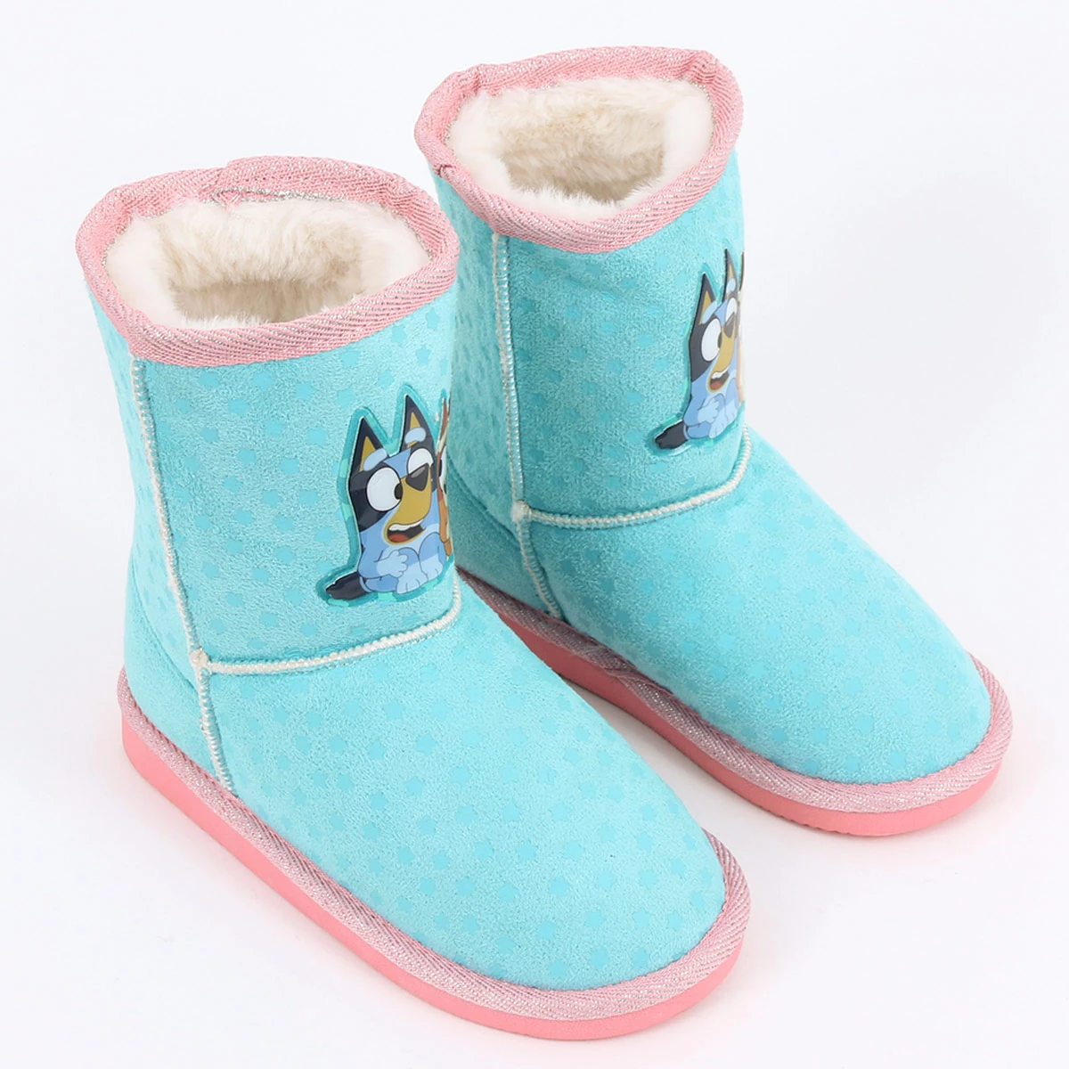 BOTAS NIÑA BLUEY CELESTE - 1