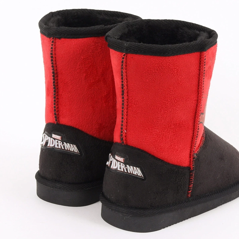 BOTAS NIÑO SPIDERMAN NEGRO - 4