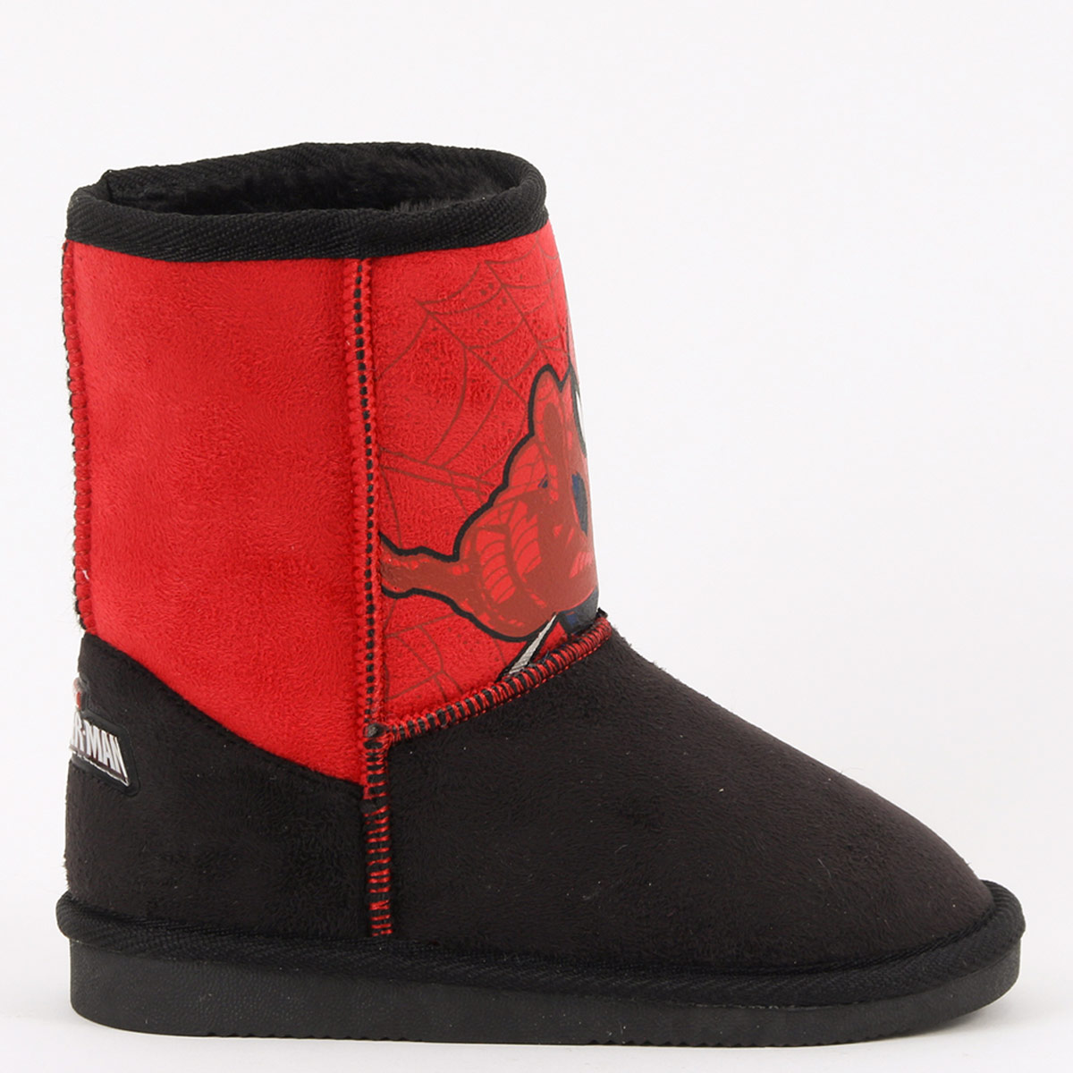 BOTAS NIÑO SPIDERMAN NEGRO - 2