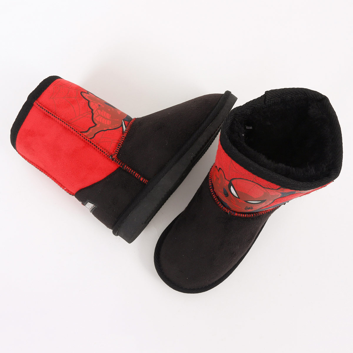 BOTAS NIÑO SPIDERMAN NEGRO - 3