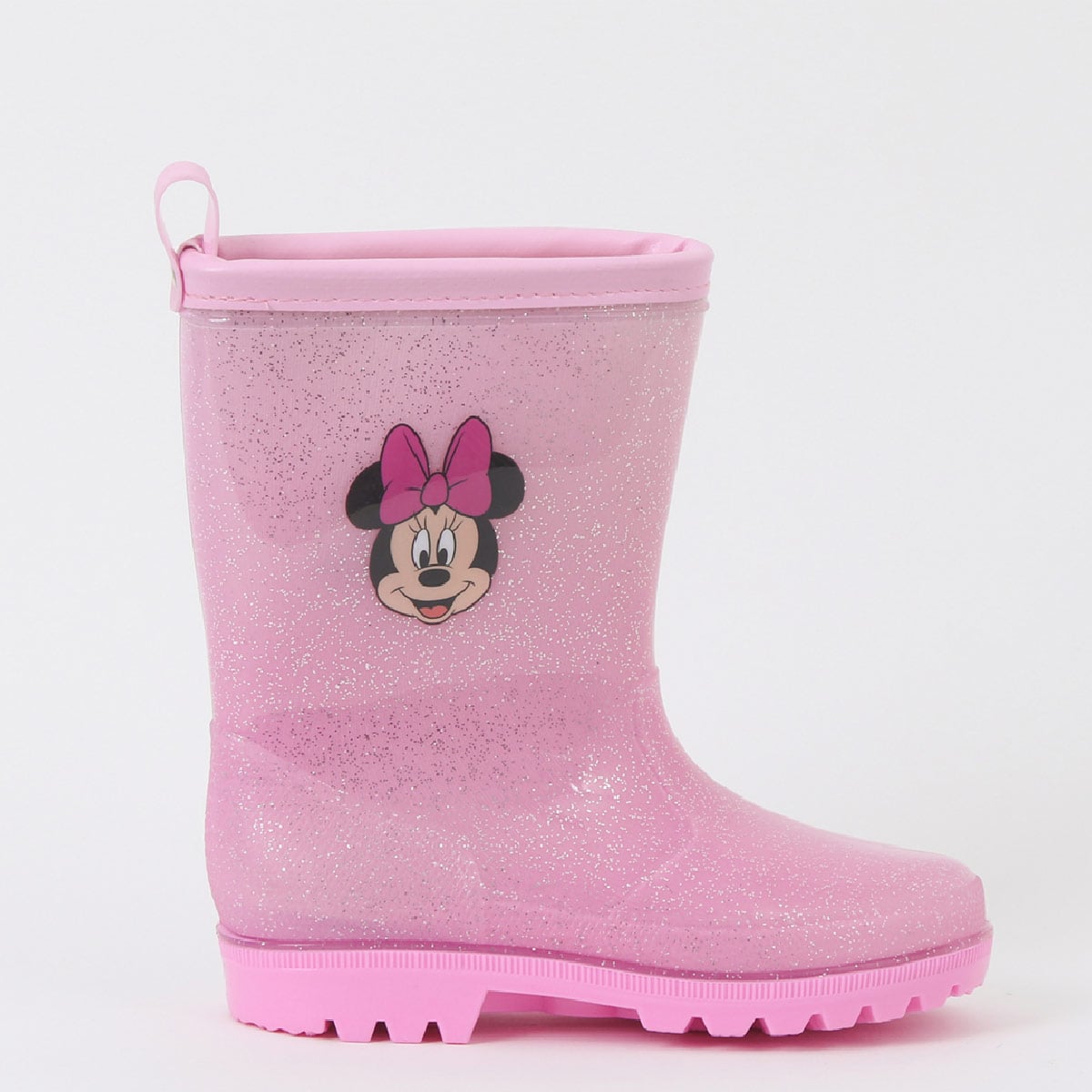BOTAS DE AGUA NIÑA DISNEY ROSADO MINNIE   - 1
