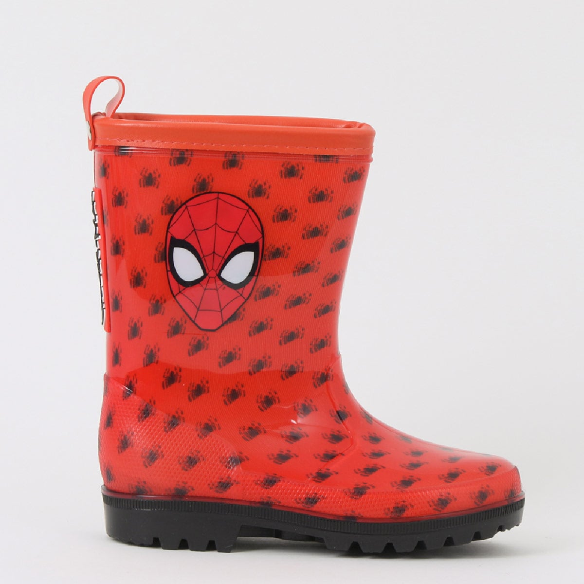 BOTAS DE AGUA NIÑO MARVEL SPIDERMAN ROJO - 1