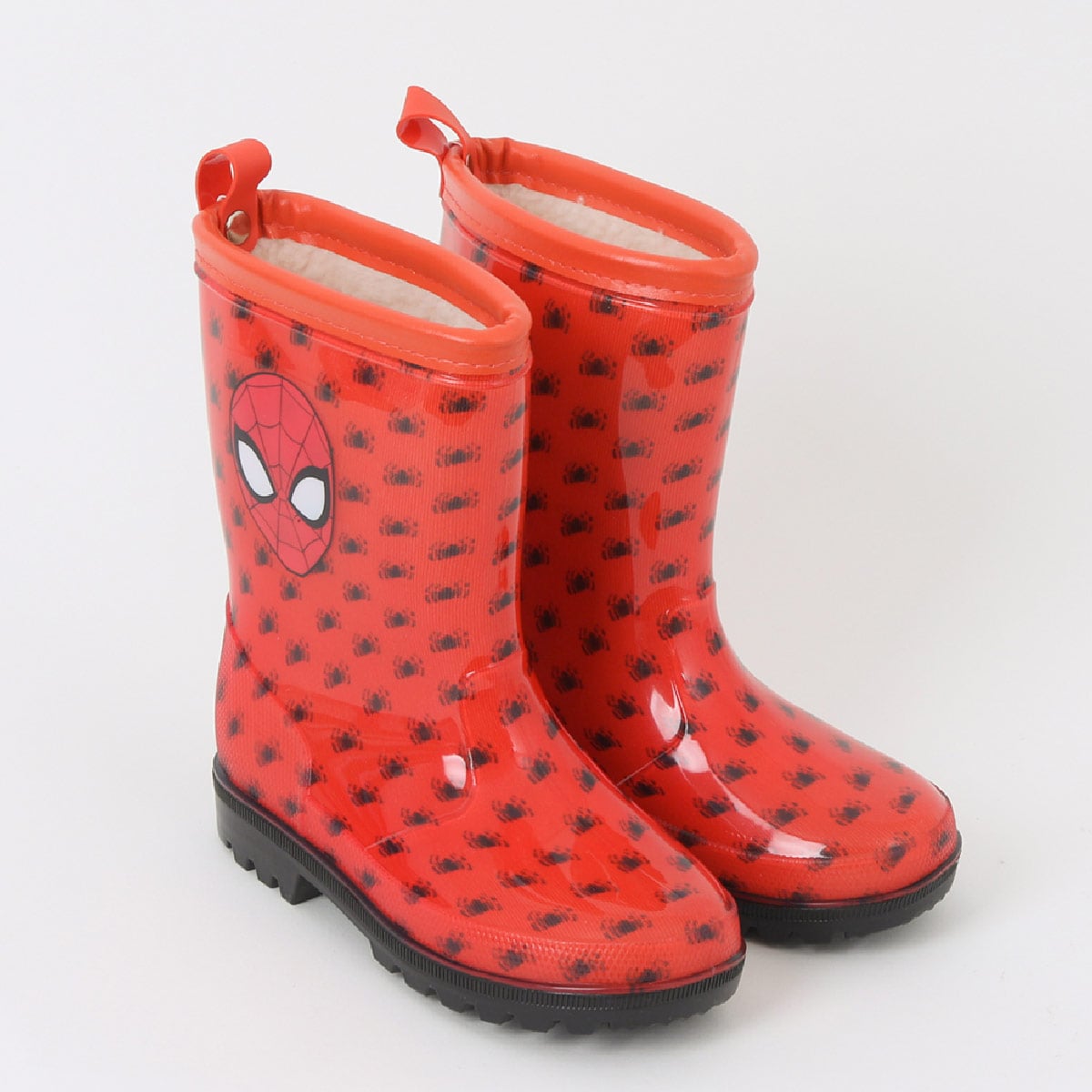 BOTAS DE AGUA NIÑO MARVEL SPIDERMAN ROJO - 2