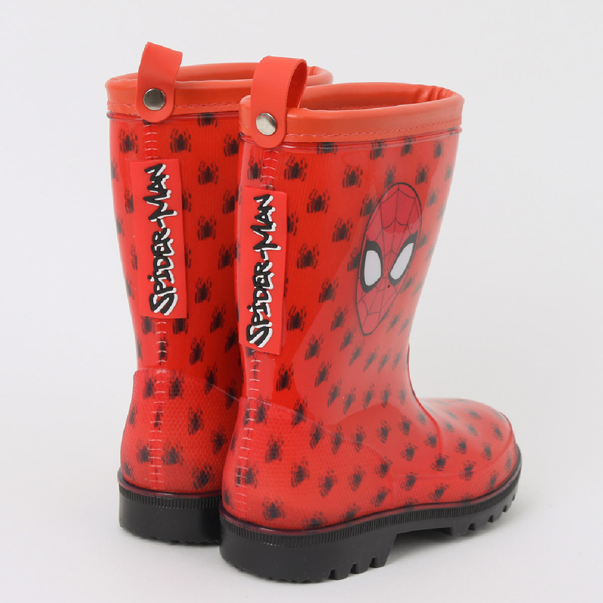 BOTAS DE AGUA NIÑO MARVEL SPIDERMAN ROJO - 3
