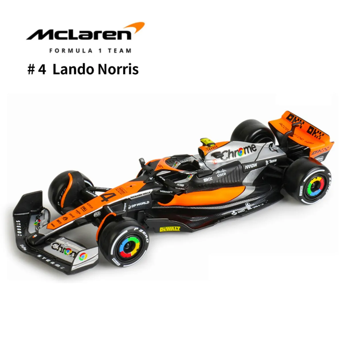 AUTO DE COLECCIÓN MC LAREN #4 - 1