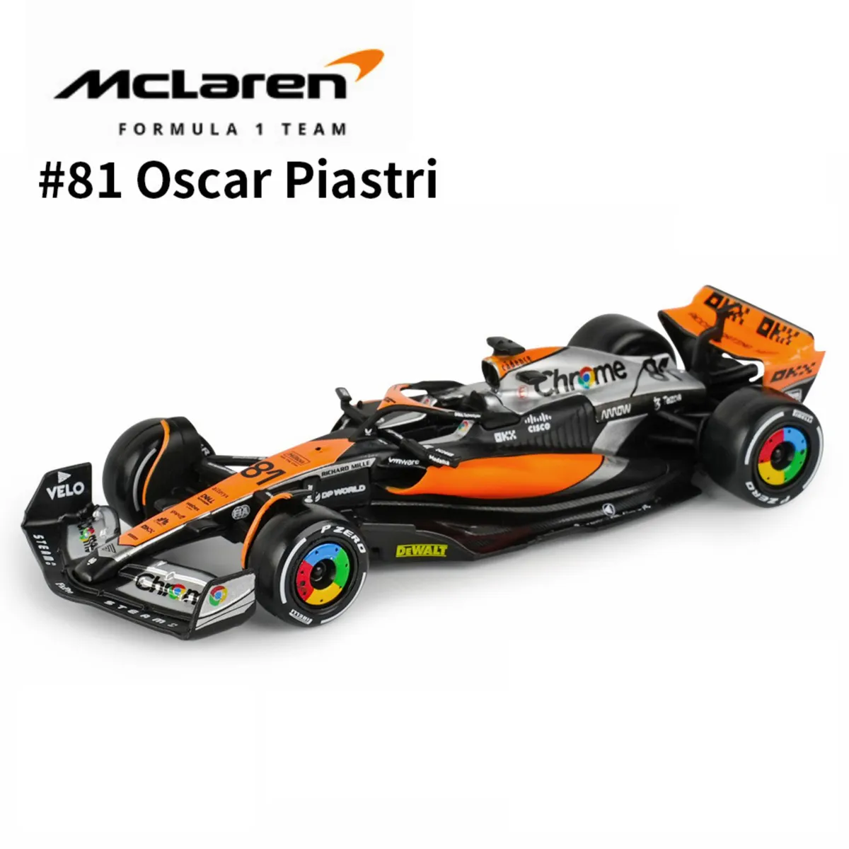 AUTO DE COLECCIÓN MC LAREN #81 - 1