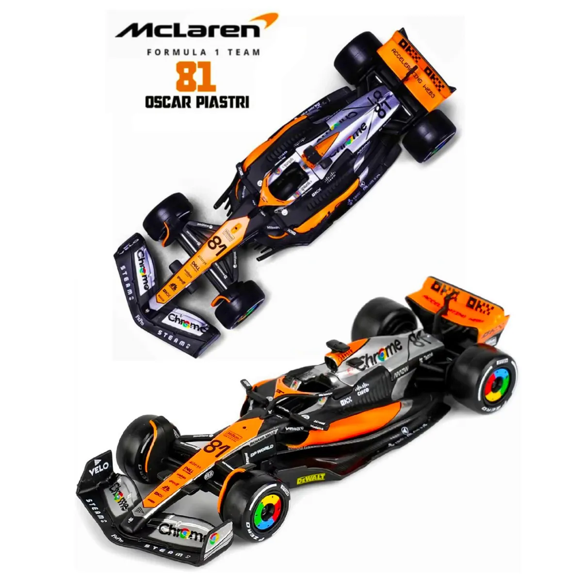 AUTO DE COLECCIÓN MC LAREN #81 - 2