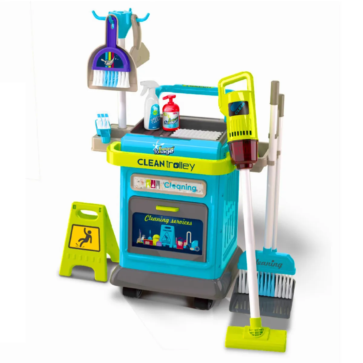 JUEGO CARRO DE LIMPIEZA - 1
