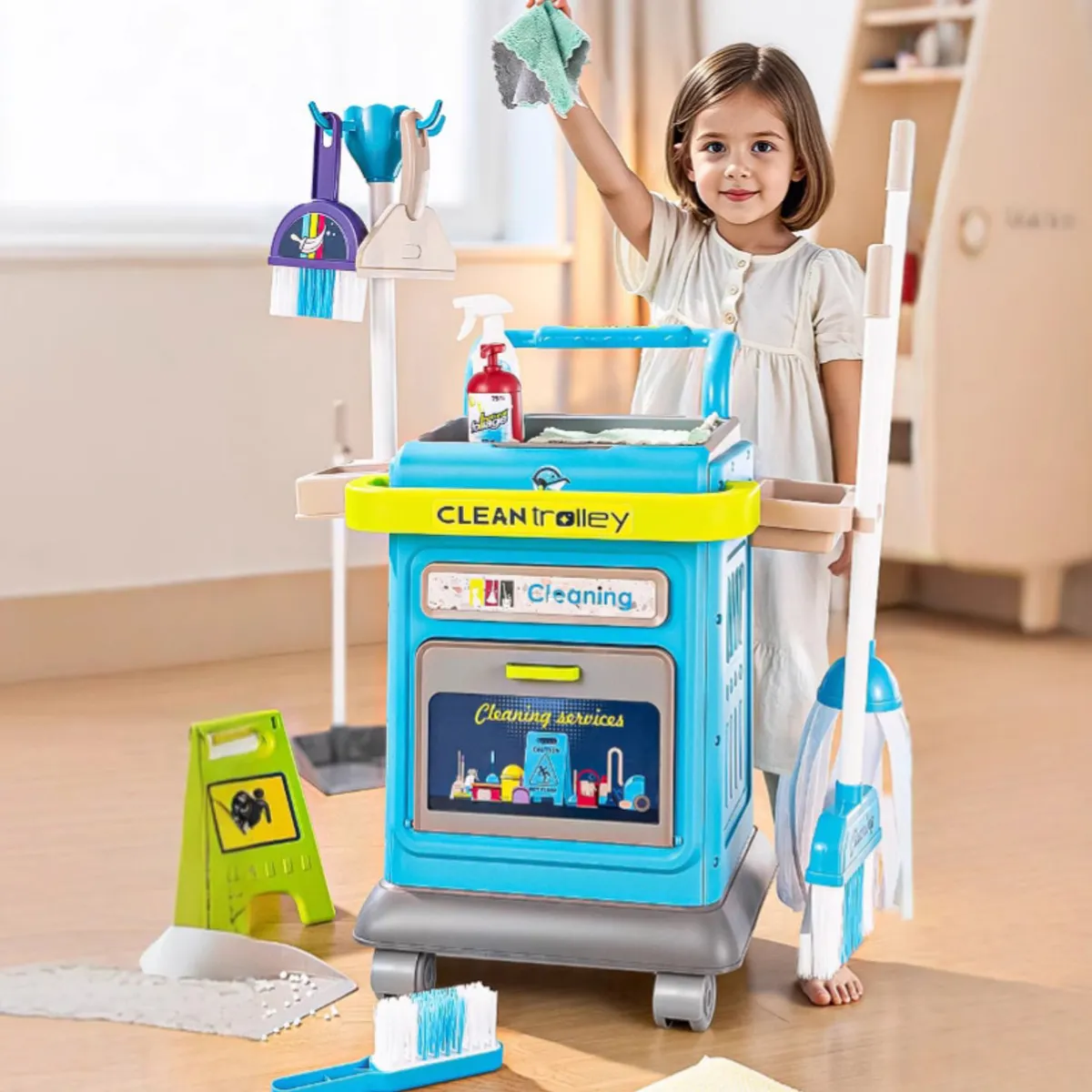 JUEGO CARRO DE LIMPIEZA - 2