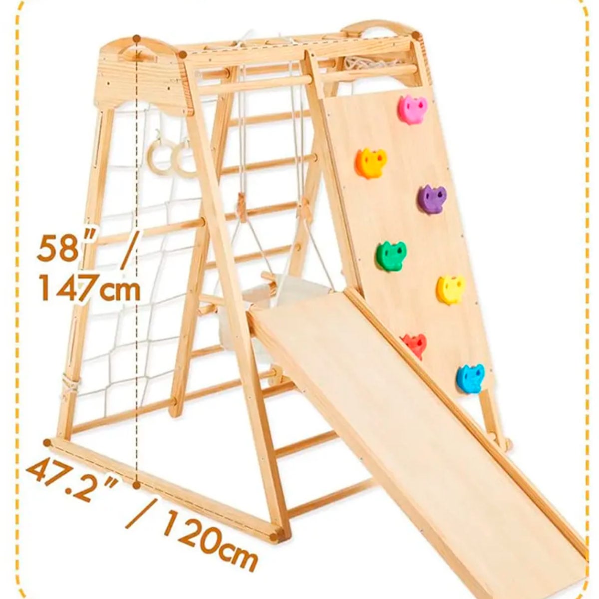 JUEGO ESCALADOR KIDSCOOL MONTESSORI 8X1 - 2