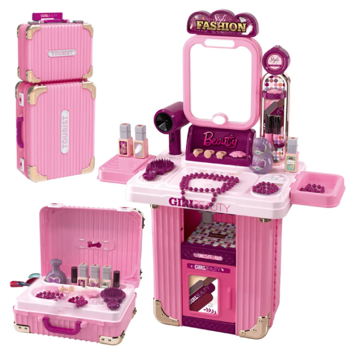 JUEGO MALETA TOCADOR DE BELLEZA - 1