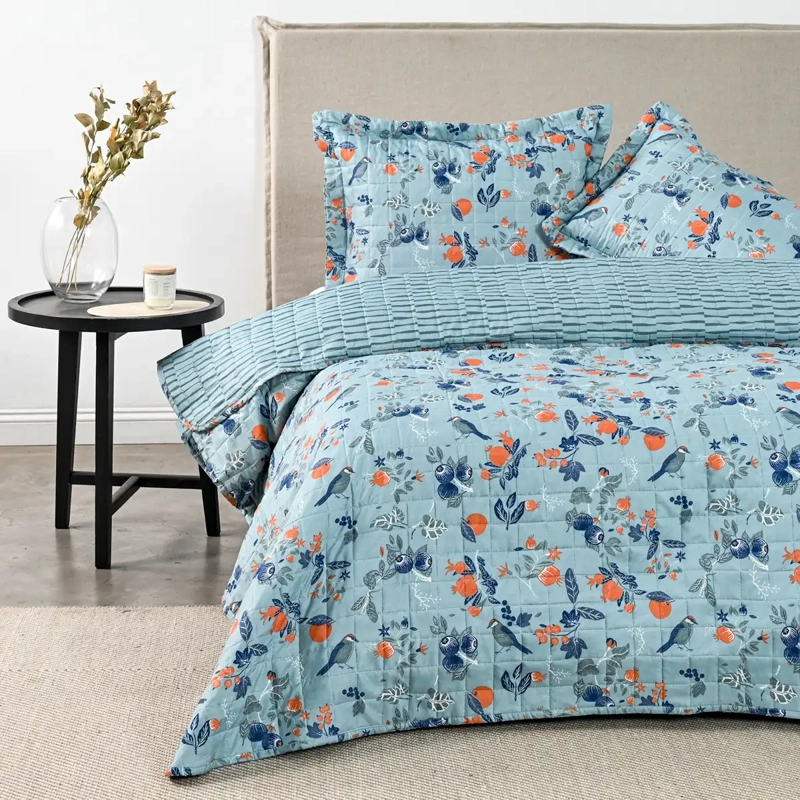 QUILT AMERICAN FAMILY 2 PLAZAS CITRUS - 1