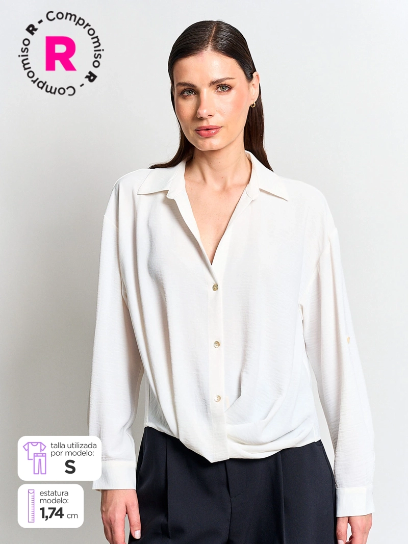 BLUSA MUJER MARQUIS NUDO - 1