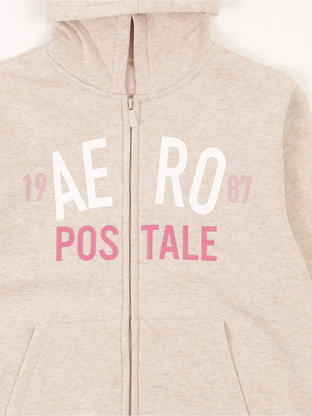 POLERÓN NIÑA AEROPOSTALE ZIPPER - 3